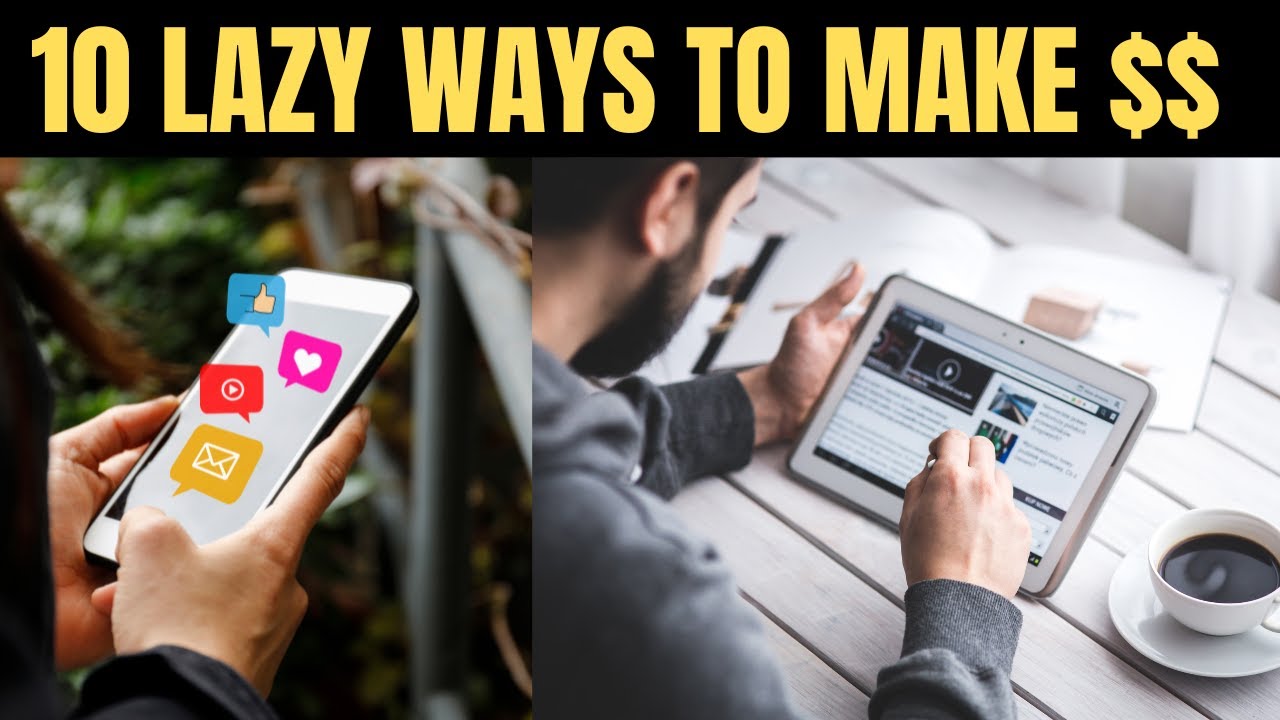 10 Laziest Ways to Make Money Online With YouTube - YouTube