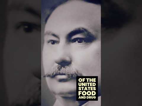 Harvey Wiley Champion of the Pure Food and Drug Act