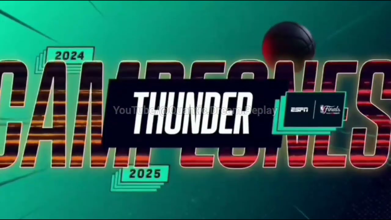 Thunder Campeón | Promo 2025 | NBA | ESPN - Disney+