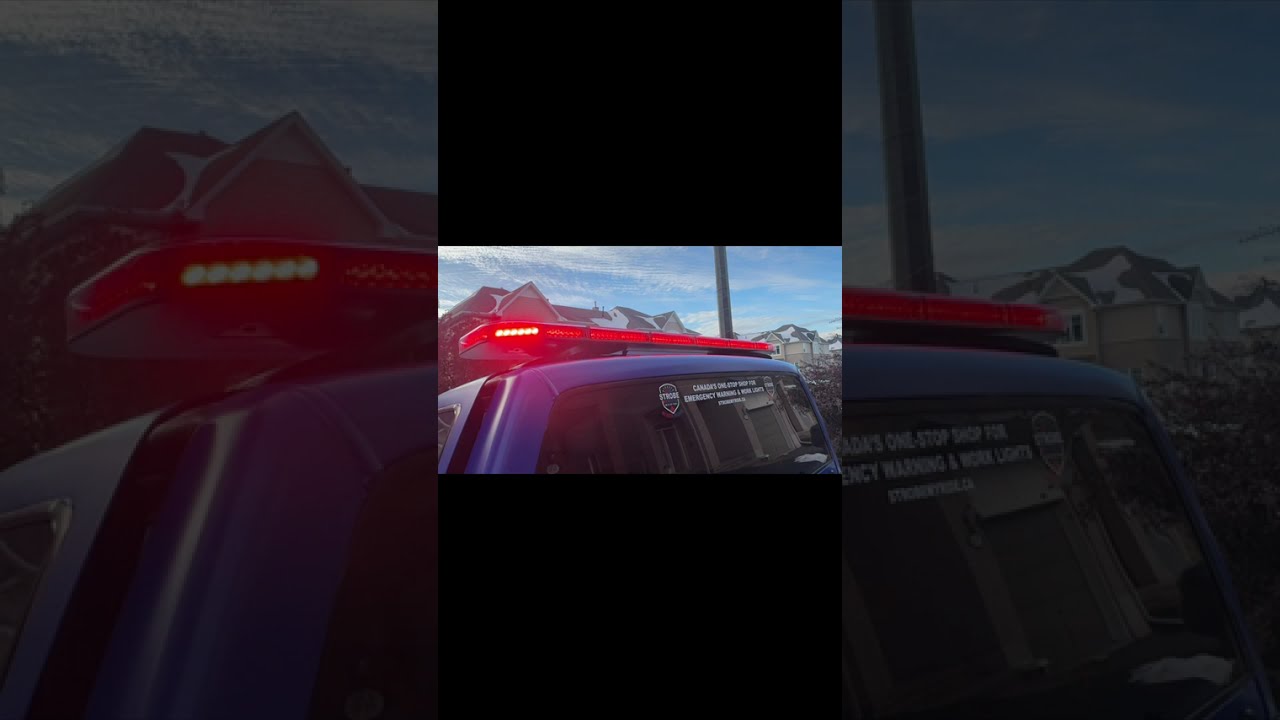 PatrolBar 60” Quad Light Bar | R/B/A/W Full Function w/ Controller 