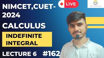 Nimcet 2024 | Cuet 2024 | Calculus | Integration  |  Vijaypal Choudhary