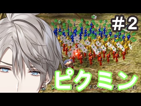 【ピクミン】カブトムシとカラスをたおす【にじさんじ/甲斐田晴】