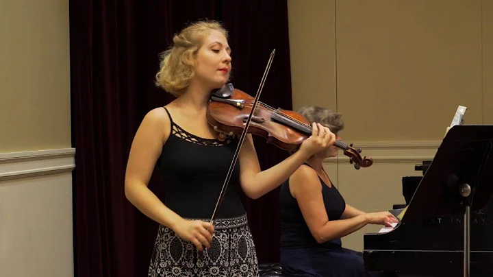 Sarah Hadley Yakir, Mozart Sontata KV305, 1st Move...