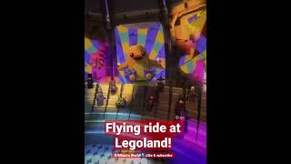Flying with Emmet at #Legoland!🫣😂