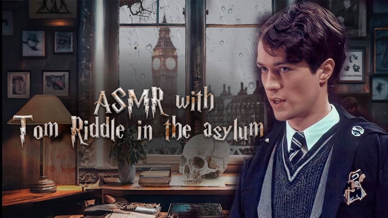 ASMR Relaxing in the Rain with Tom Riddle:🐍 at the Asylum An Intimate Conversation about Plans.