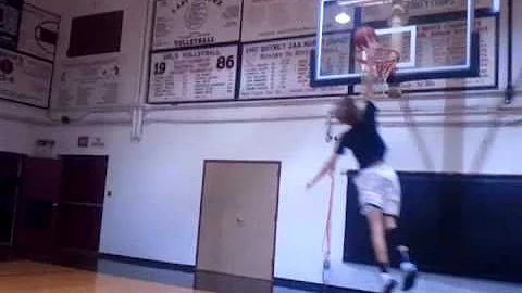 Trevor grubb dunk just a freshman in high school