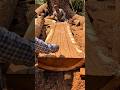 Que belleza de líneas😍😍#woodwork #chainsaw #asmrvideo