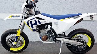 🔥 Husqvarna FS450 Supermoto - Шведская Асфальтовая Пуля 🚀!