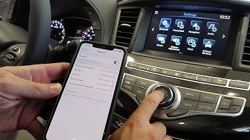Pair iPhone to 2020 Infiniti QX60 with messaging
