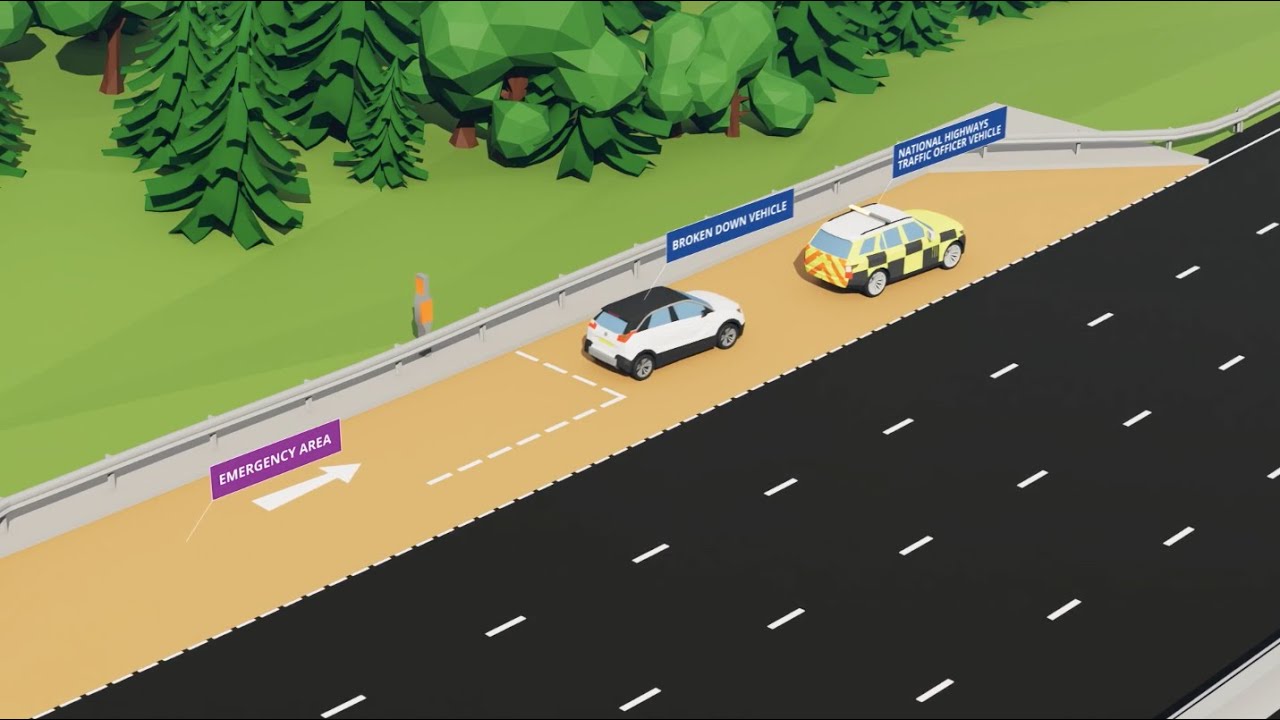 What if you break down on a motorway? - YouTube