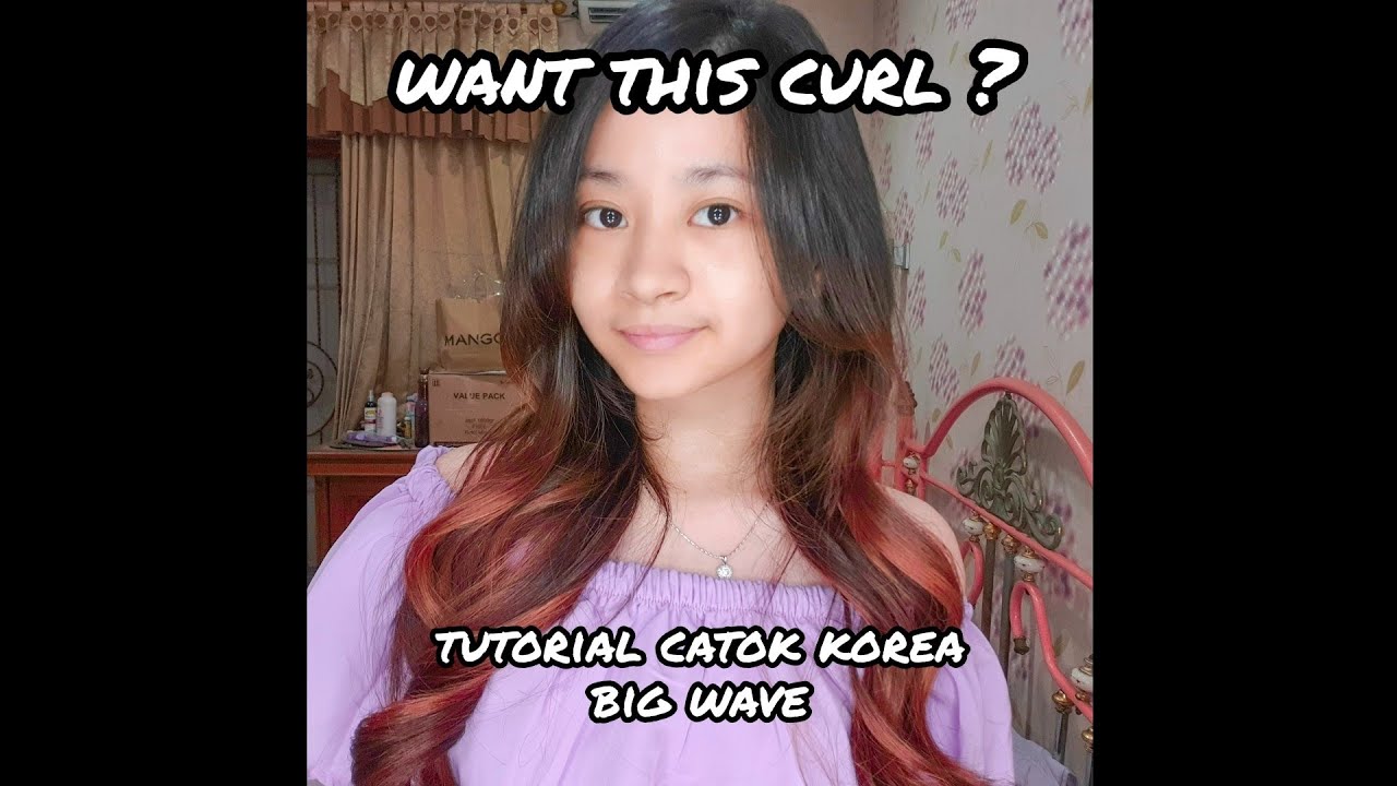  Cara  Catok Rambut  Curly Big Wave ala  Korea  YouTube