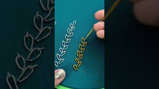 embroidery 😀 #embroidery #design #handmade #crochet #beautiful #tutorial #shorts