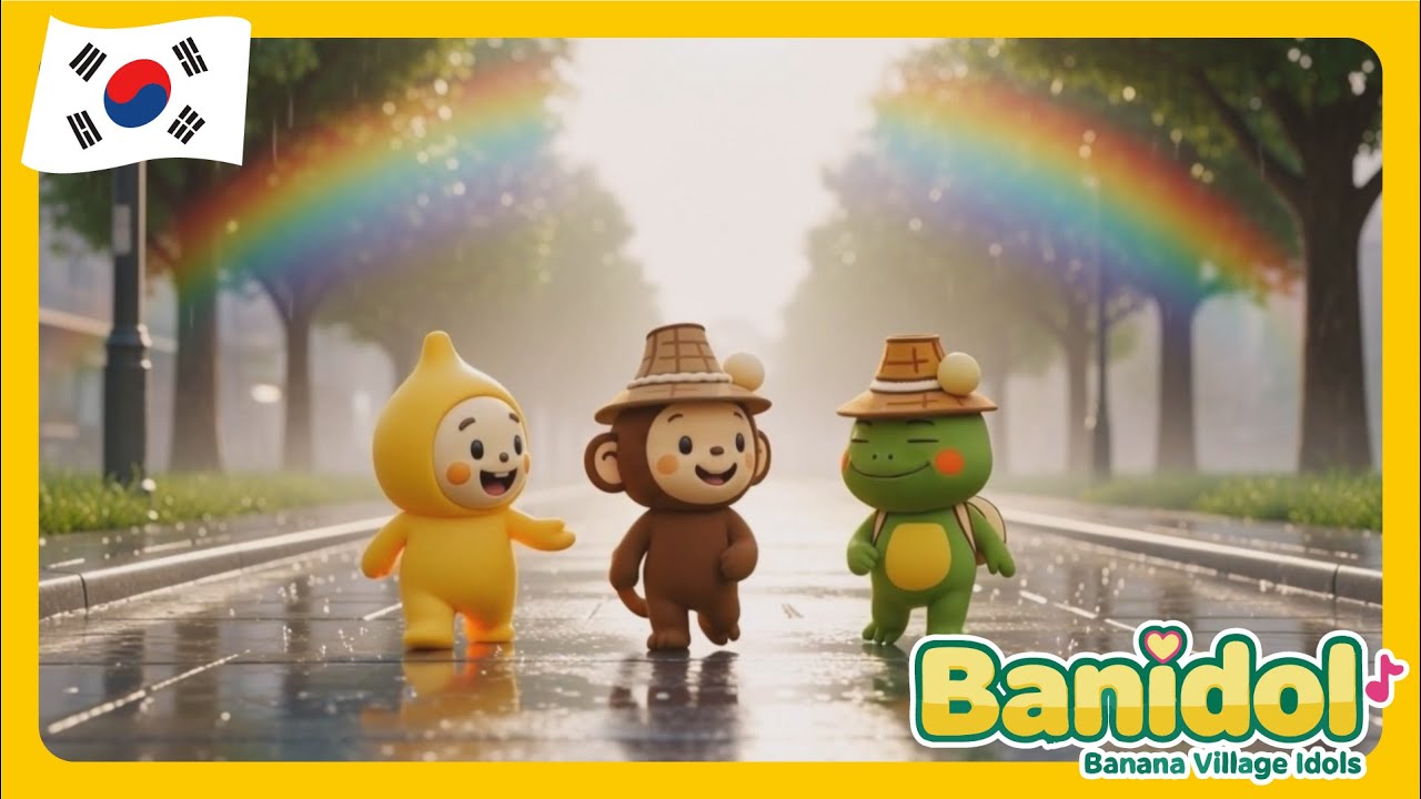 Rainbow Puddle | New Kids Song