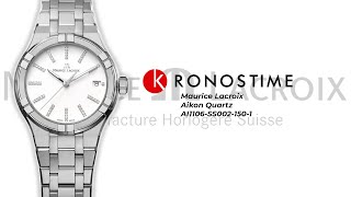 Maurice Lacroix Aikon Quartz Ai1106-Ss002-150-1 - Kronostime.ru Обзор Часов