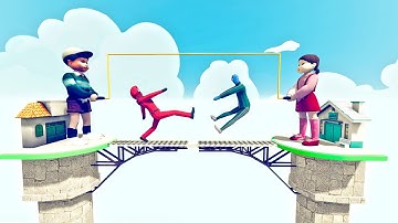 "SQUID GAME" PINK SOLDIER vs EVERY UNIT | TABS - Totally Accurate Battle Simulator