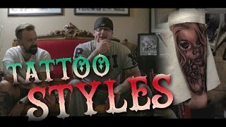 Tattoo Stile, Styles, Stilarten - Welcher Tattoo Typ Bist du? | Max Cameo