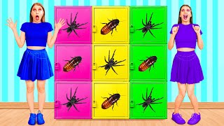 Desafío de Caja Misteriosa de Colores | Desafío Loco por TeenTeam Challenge