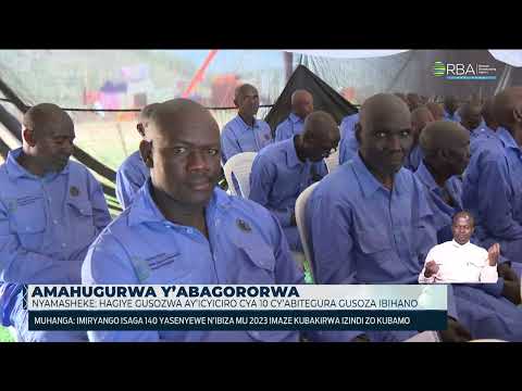 Nyamasheke: Abagororwa 526 bahamijwe Jenoside bari guhugurwa ku myitwarire izabaranga nibasohoka