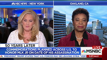 Rep Lee & Alex Witt Discuss Police Shootings
