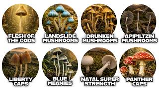 Every Ancient Psychedelic Mushrooms Explained in 16 Minutes