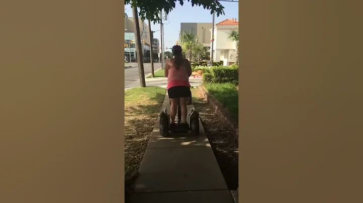 Segway tour with my sister