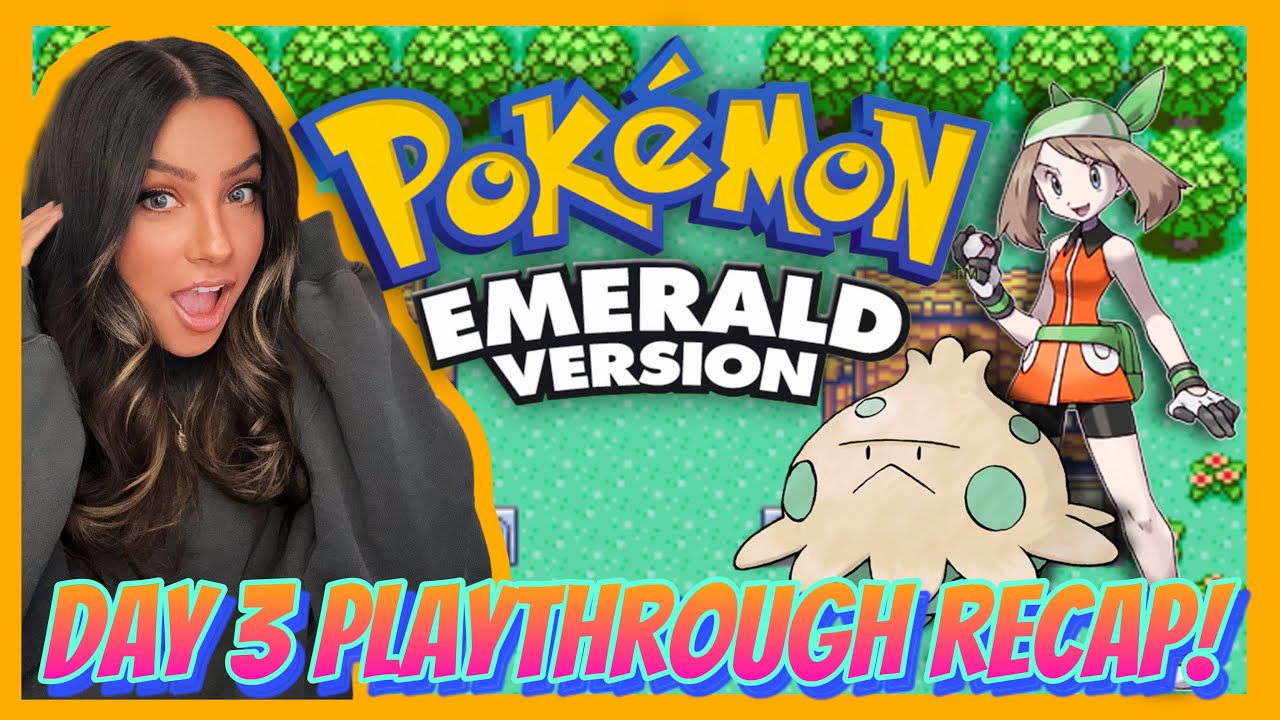 Прохождение игры Pokemon Emerald: День 3 | Pokemon Emerald