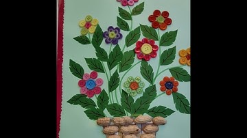 làm thiệp từ nguyên vật liệu thiên nhiên