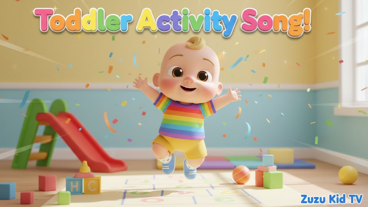 Toddler Activity Song – Nursery Rhyme, Movement, and Fun