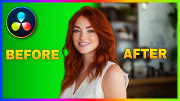How to Remove Green Screen in Davinci Resolve