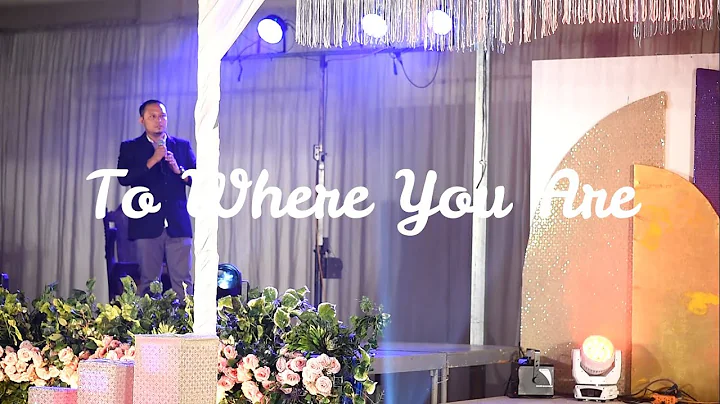 To Where You Are Cover by Sir Jeffrey Lopez | ZART...