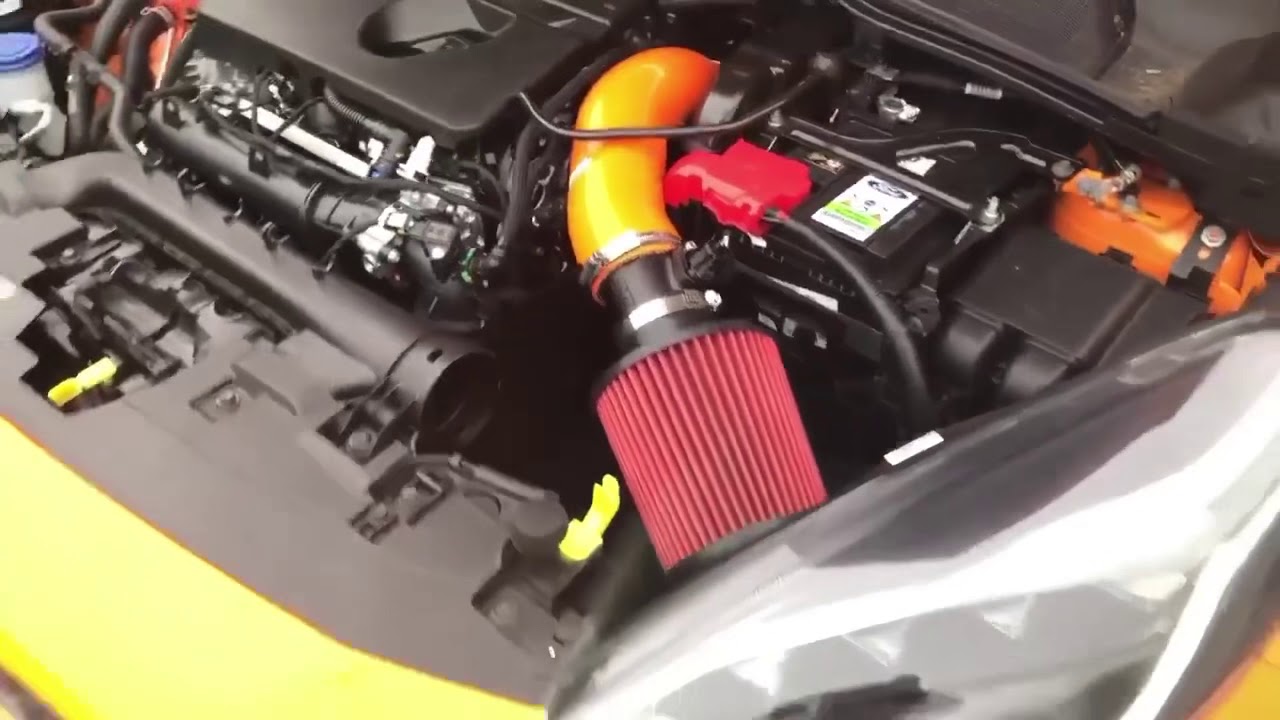SD performance intake kit sound for Mk8 Fiesta ST YouTube