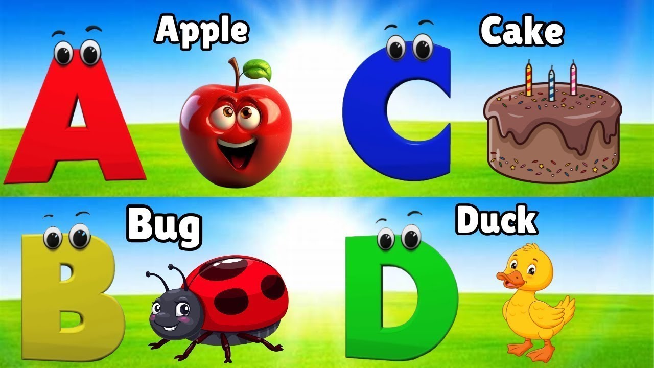 ABC Phonics Song - Toddler Learning Video Songs , A for Apple , Nursery Rhymes , Alphabet song