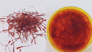 How to recognize Real Saffron | How to Test Saffron | Real Vs Fake Saffron Testing కుంకుమపువ్వు