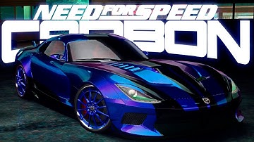 NFS Carbon | Dodge Viper SRT | HD Graphics Modification | PC Gameplay [1080pᴴᴰ60 ᶠᵖˢ]