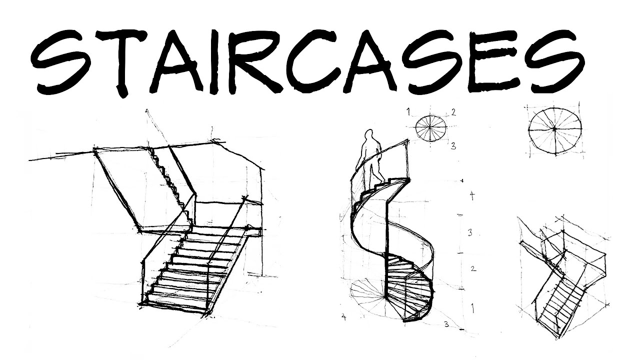 Best 5 Stairs Drawing Step By Step stairs stairsdesign design ideas   How to draw stairs Step by step drawing Staircase art