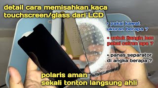 cara menggunakan separator yang benar dengan hasil maksimal