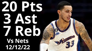 Kyle Kuzma 20 Pts 7 Reb 3 Ast vs Nets Highlights