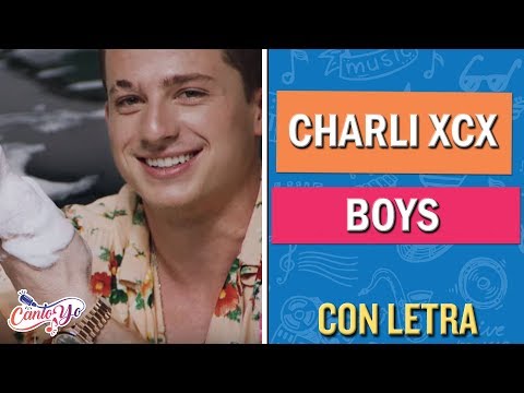 Boys - Charli XCX CON LETRA | Cantoyo Karaoke