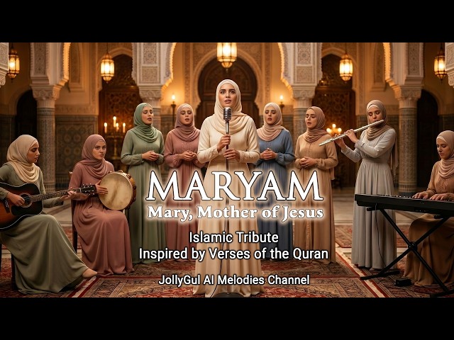 Maryam | Mary, Mother of Jesus | Islamic Tribute | Inspired by Verses of the Quran | JollyGul