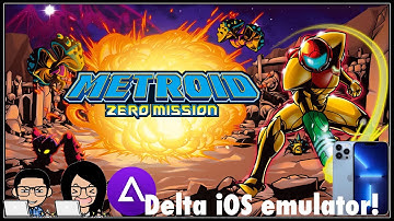 Metroid zero mission Delta Emulator iPhone 13 Pro Max