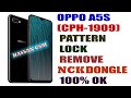 How to Remove Pattern Lock OPPO A5S CPH1909 NCK PRO