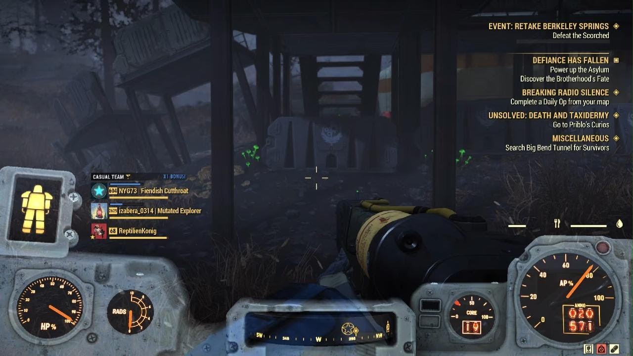 Fallout 76 - Two Kinds Of Power Armor Glitch