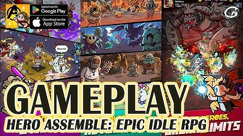 HERO ASSEMBLE: EPIC IDLE RPG GAMEPLAY - MOBILE GAME (ANDROID/IOS)
