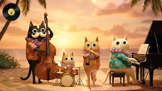 🐱Soft Aloha Cat Grooves | Tropical Sunset Beach Jazz  in Hawaii🐾🏝️ screenshot 3