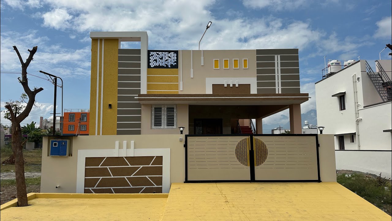 3.75 சென்ட்டில் Ground floor'ல கட்டப்பட்ட 2BHK வீடு விற்பனைக்கு!!! | House for sale in Karamadai