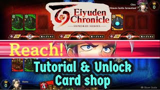 Eiyuden Chronicle Card Game [Tutorial & How to unlock Card Shop]