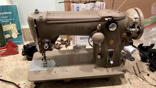 Vintage Singer 306W being sold for parts