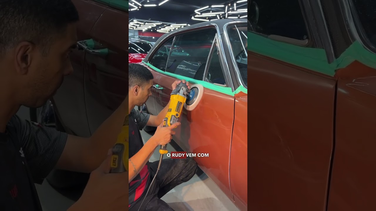 Pra que Lixar o carro no Polimento ? 