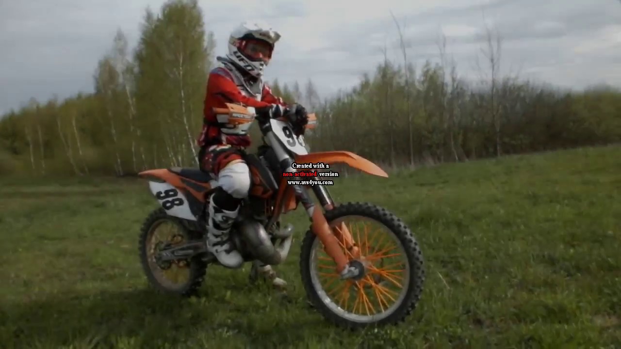 KTM sx 250 #98 - YouTube
