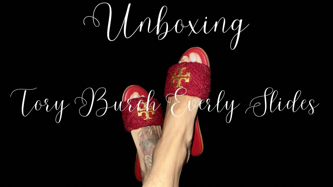 Unboxing | Tory Burch Everly slide